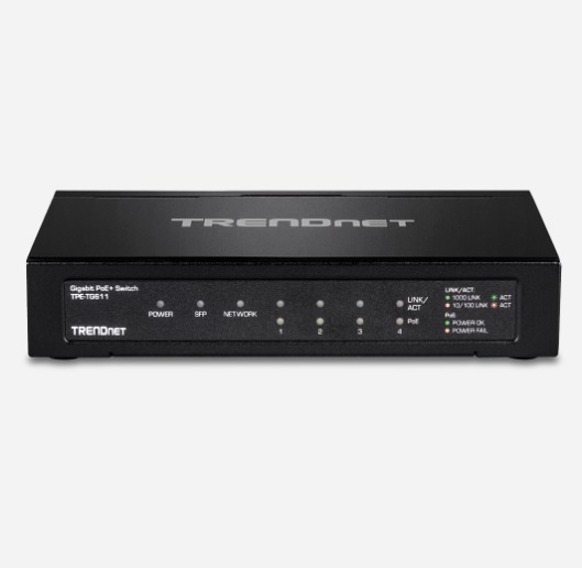 Switch PoE+ Gigabit à 6 ports