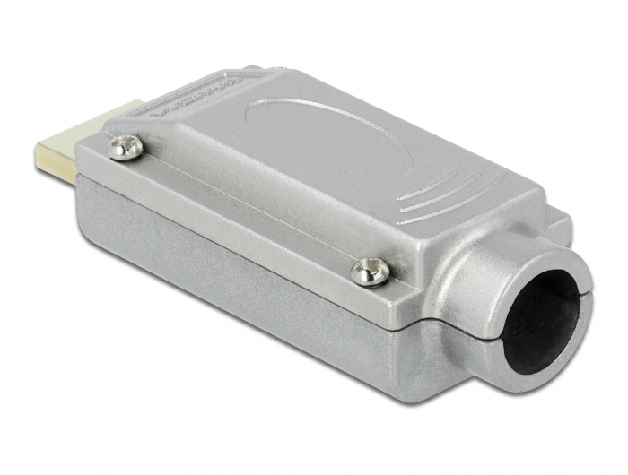 Connecteur Industriel sur bornier HDMI mâle avec capot - 65201