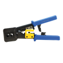 Pince à sertir RJ11/RJ12/RJ45 avec cutter - WZ0037