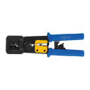 Pince à sertir RJ11/RJ12/RJ45 avec cutter - WZ0037