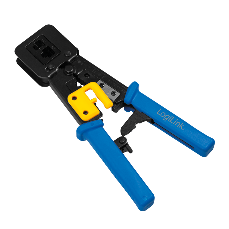 Pince à sertir RJ11/RJ12/RJ45 avec cutter - WZ0037
