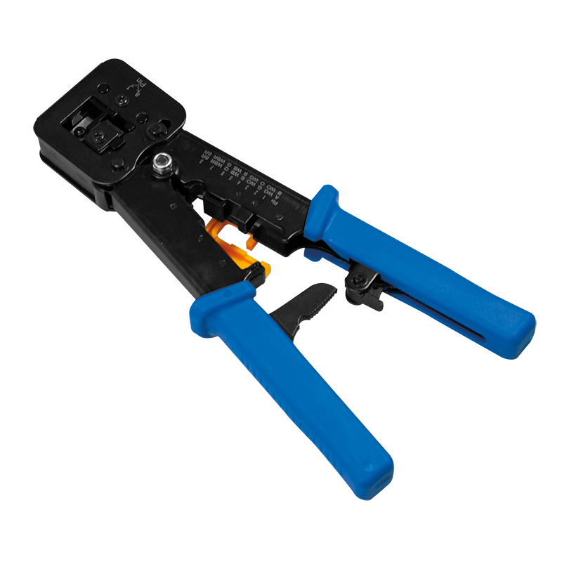 Pince à sertir RJ11/RJ12/RJ45 avec cutter - WZ0037