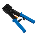 Pince à sertir RJ11/RJ12/RJ45 avec cutter - WZ0037