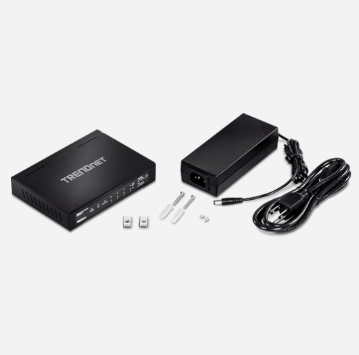 Switch PoE+ Gigabit à 6 ports