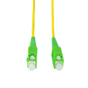 SC/APC - SC/APC Simplex Monomode 9/125µ 1,00m - jaune