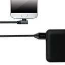 Cordon USB2.0 A vers Micro USB 1,00m, coudé - CU0142