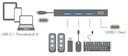 HUB USB-C 4 ports Ultra-Slim - UA0311