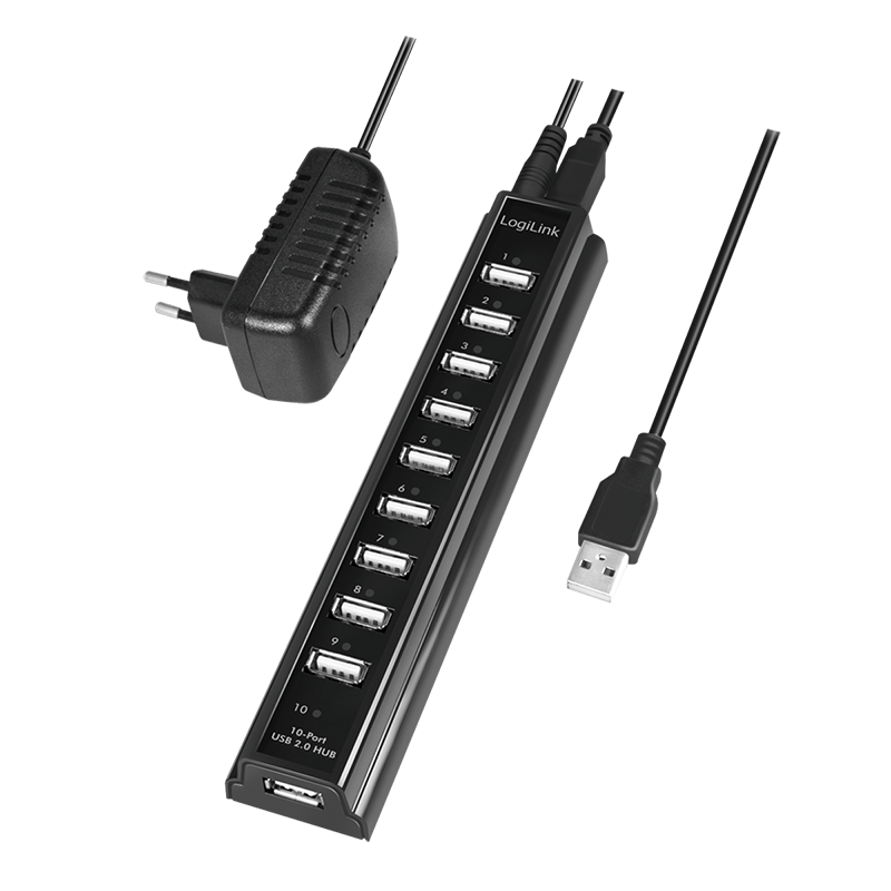 Hub USB2.0, 10 ports - UA0096