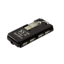 Mini Hub USB 2.0, 4 ports Auto-alimenté - UH0001A