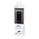 Mini Hub USB 2.0, 4 ports Auto-alimenté - UH0001A