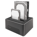 Station d'accueil Dual SATA 3,5" & 2,5" sur USB 3.0 - QP0029
