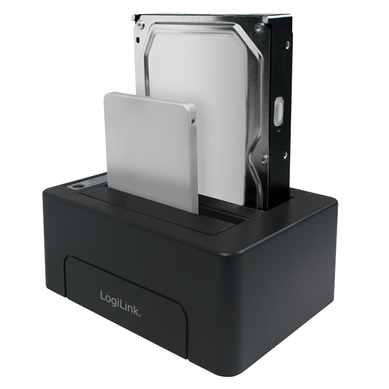 Station d'accueil Dual SATA 3,5" & 2,5" sur USB 3.1 - QP0028