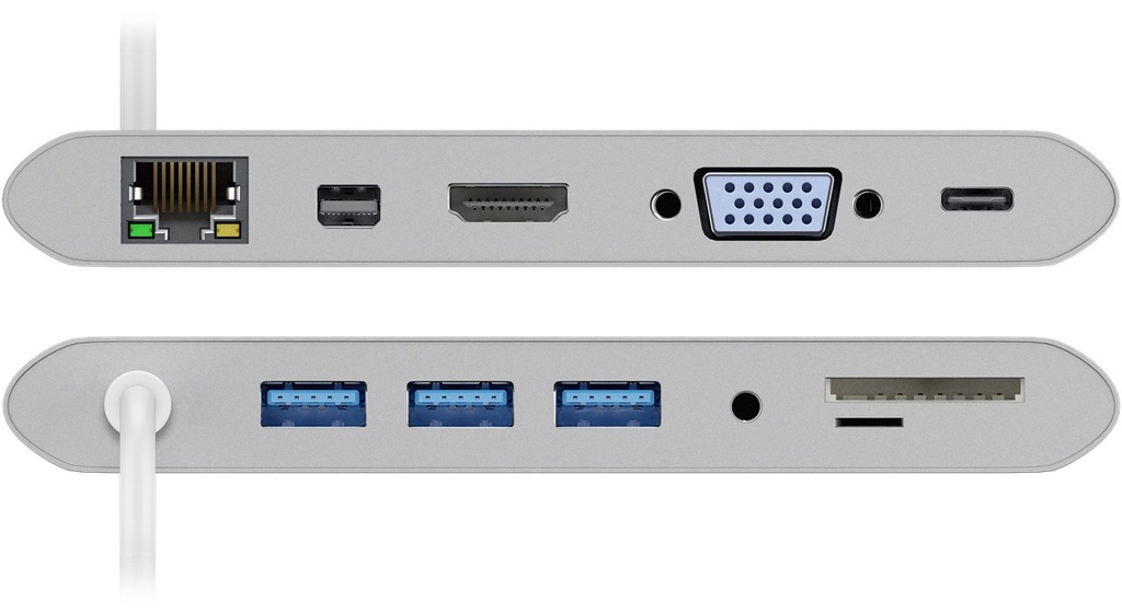 Station d'accueil USB-C 3.1 4K
