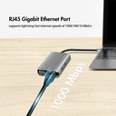 Station d'accueil USB-C 3.2 4K, 7 ports + PD - UA0410
