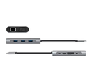 Station d'accueil USB-C 3.2 4K, 10 ports - UA0383
