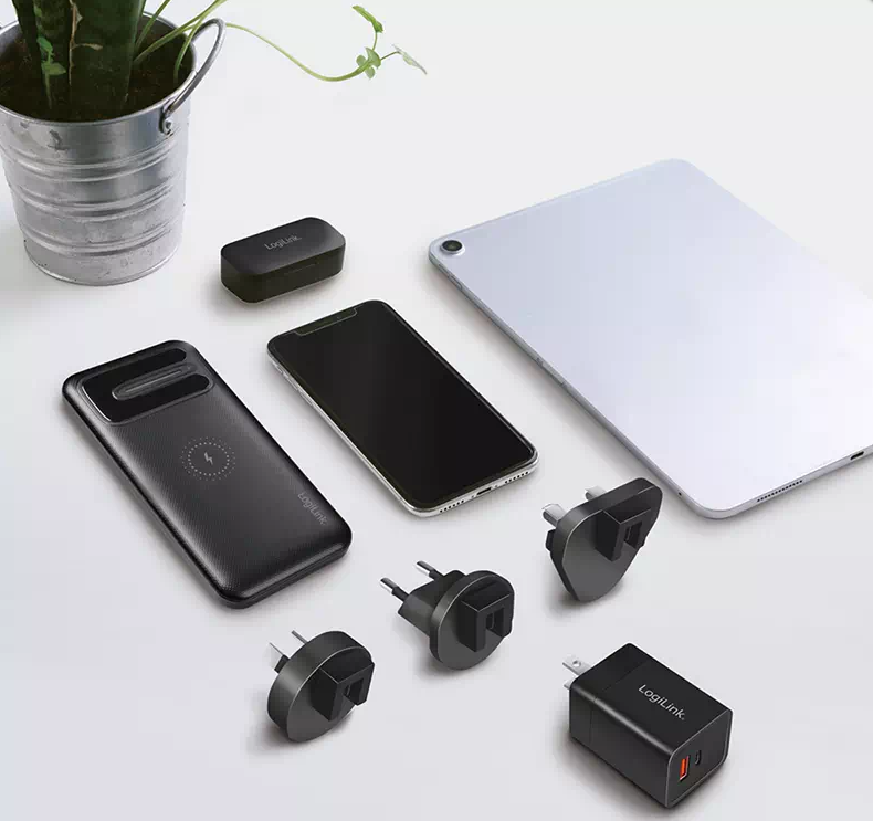 Chargeur de voyage USB-C + USB-A 2 ports 30W - PA0301
