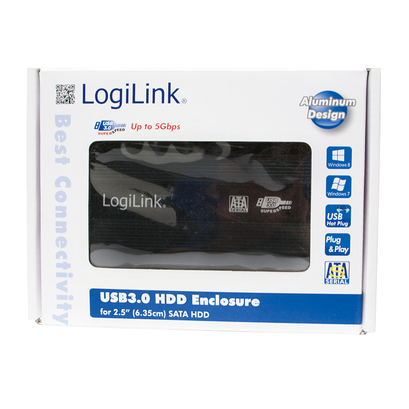 Boîtier USB3.0 Externe 2,5", SATA - UA0106
