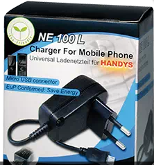 Chargeur téléphone portable Micro USB
