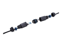 Embase de traversée étanche RJ45 STP CAT 6 - avec manchons