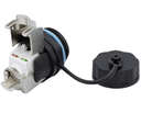 Embase noyau étanche RJ45 STP CAT 6 - avec bouchon