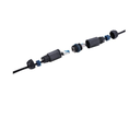 Embase de traversée étanche RJ45 STP CAT 6A - avec manchons