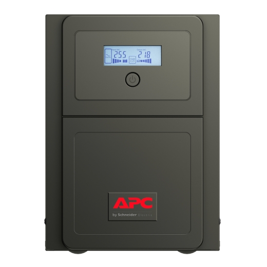 Onduleur APC Easy UPS 1 Ph Line Interactive, 1000 VA, tour, 230 V, 4 prises Schuko CEE 7, AVR, LCD