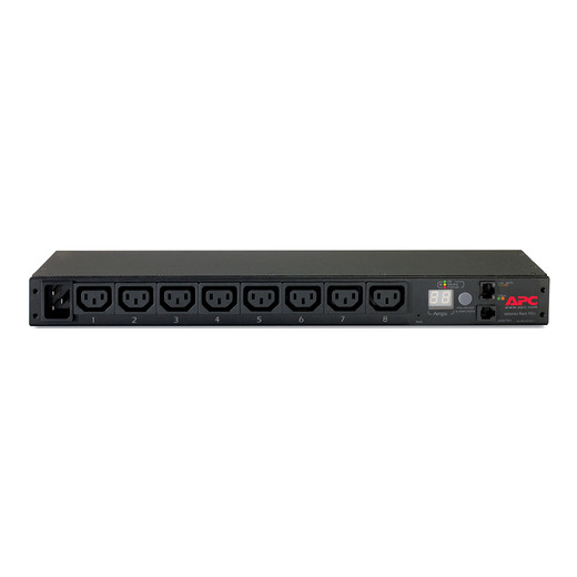 PDU en rack, avec compteur, 1U, 16 A, 208/230 V, (8) C13