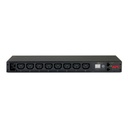 PDU en rack, avec compteur, 1U, 16 A, 208/230 V, (8) C13