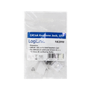 Embase Keystone RJ45 Cat6a CAD, non-blindé, AWG 23-26, sans outil, 16.8mm 