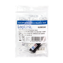 Embase Keystone Cat.6 UTP, IDC 90°, largeur 18mm, UL 