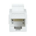 Embase Keystone Cat.6 UTP, IDC 180°, largeur 16 mm 