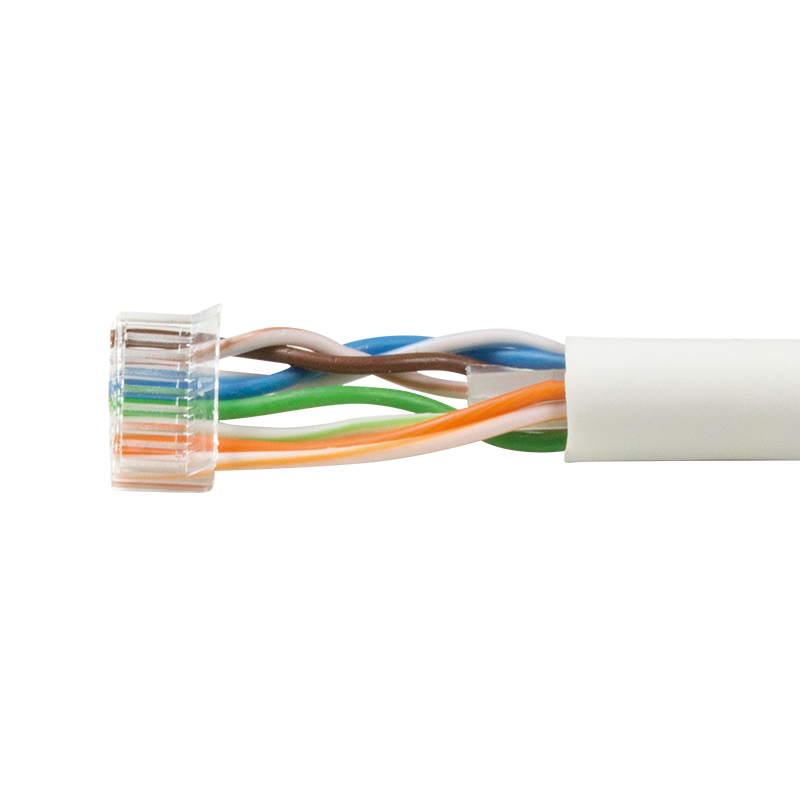 Connecteur RJ45 Catégorie 5e, blindé avec guide par 100