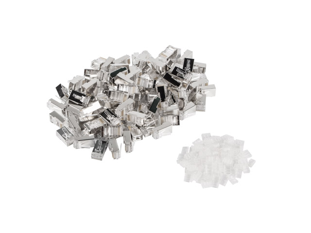 Connecteur RJ45 Catégorie 6, blindé avec guide par 100