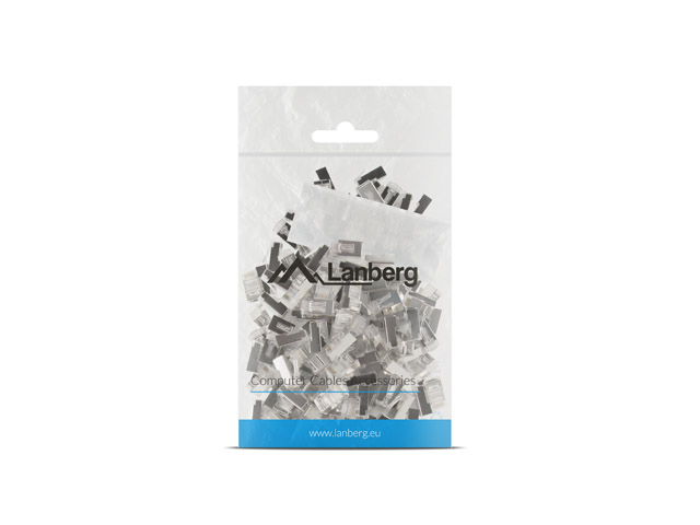 Connecteur RJ45 Catégorie 6, blindé avec guide par 100