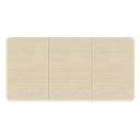 Plateau de bureau en bois 3 parties, 1200x600mm, bois clair 