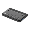 Pied de bureau réglable électriquement, pieds télescopiques triples, 2 moteurs, gris 