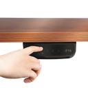 Structure de bureau assis-debout réglable électriquement, 3 moteurs, incliné à 120° 