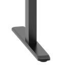 Structure de bureau assis-debout réglable électriquement, 3 moteurs, incliné à 120° 