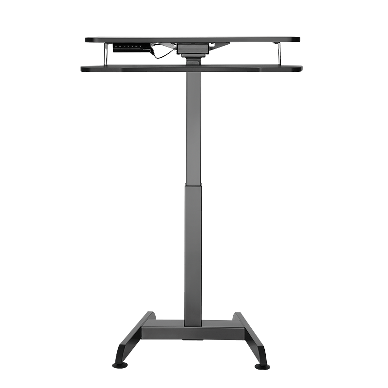 Poste de travail assis-debout réglable électriquement, 1 moteur 