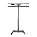 Poste de travail assis-debout réglable électriquement, 1 moteur 