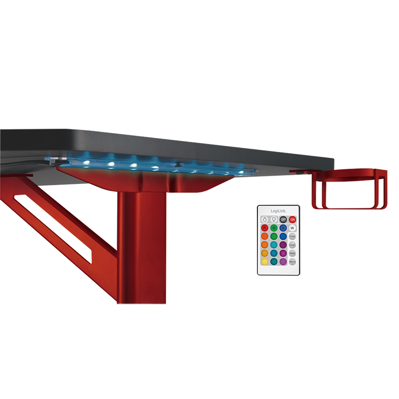 Bureau Gamer avec éclairage RVB 