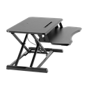 Convertisseur de bureau debout avec plateau pour clavier, réglable 