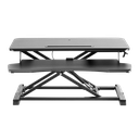 Convertisseur de bureau debout avec plateau pour clavier, réglable 