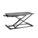 Convertisseur de bureau debout avec plateau pour clavier, réglable 