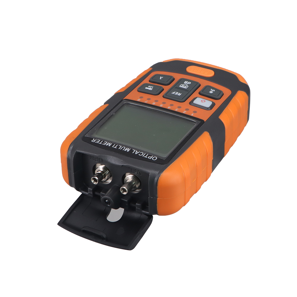 Testeur de câble réseau multifonction OPM VFL RJ45 LED 4 en 1 avec connecteur SC, testeur de fibre optique 850-1650nm, compteur de puissance OPM 