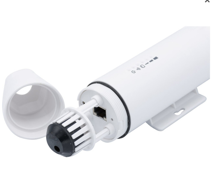 DEXLAN WiFi 5 HotSpot Tube Etanche IP66 Antennes 360° AC1200 avec kit PoE 