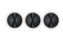Blue lounge cabledrop noir (lot de 6)