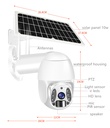 CAMARA  3MP WIFI AVEC PANNEAU SOLAIRE PTZ