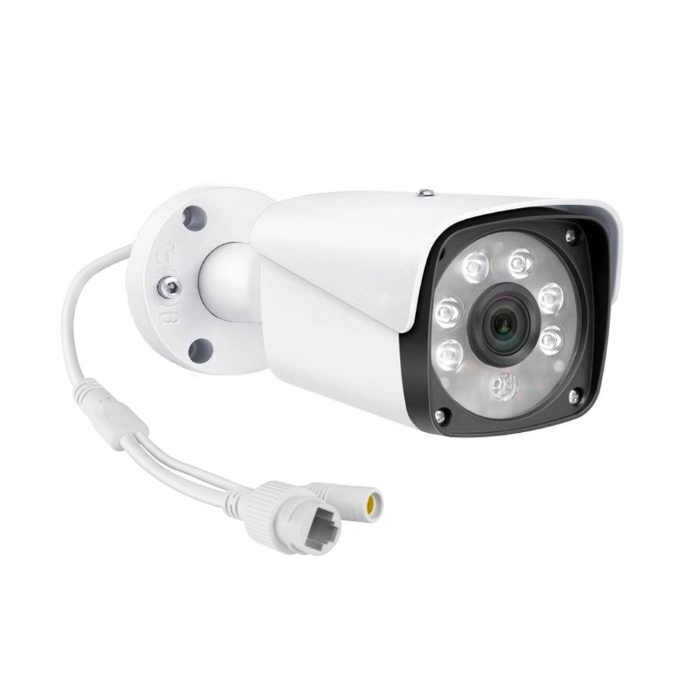 CAMARA SYSTEMES DE SECURITE CCTV 8 XMEYE NVR ETANCHE BULLET IP POE 5MP AVEC CABLES
