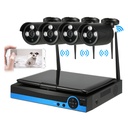 CAMERA  2.0MP ETANCHE SANS FIL IP  CCTV SECURITE SURVEILLANCE WIFI NVR KIT AVEC 10.1 "MONITEUR LCD